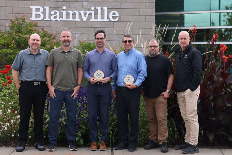 Blainville reçoit deux prix de l’AIMQ pour ses infrastructures
